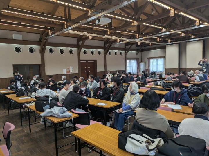 ④「見学後の意見交換会」